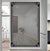 Wandspiegel Pearl – Antraciet 200x100cm